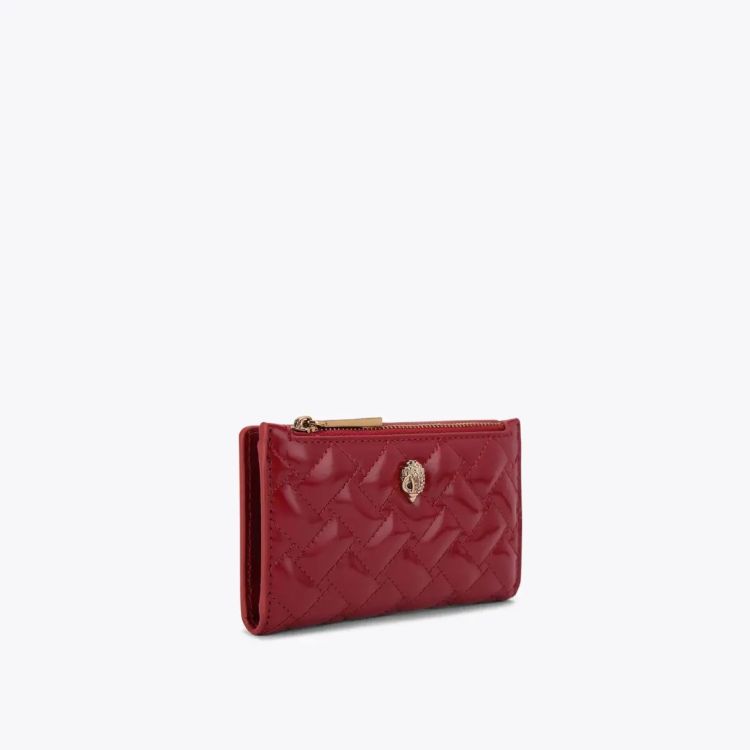 Kurt Geiger  690-KENSINGTON BIFOLD WALLET Rood