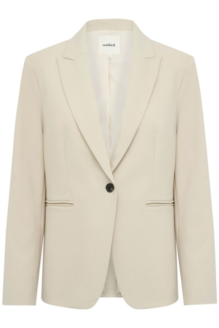 Soaked In Luxury  SLCorinne short blazer Beige