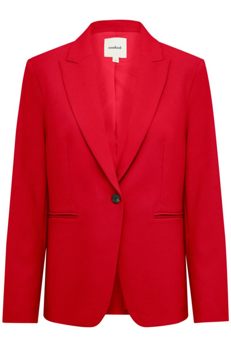 Soaked In Luxury  SLCorinne short blazer Rood