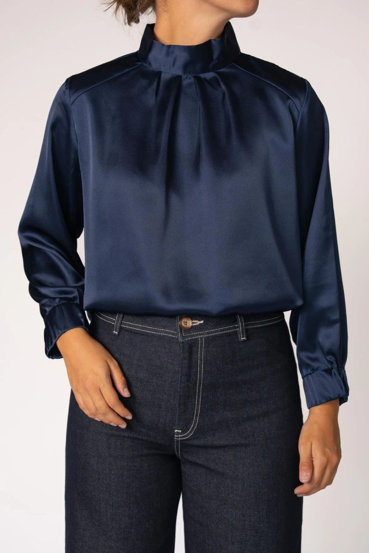 Lalotti  ODILLE BLOUSE  Blauw