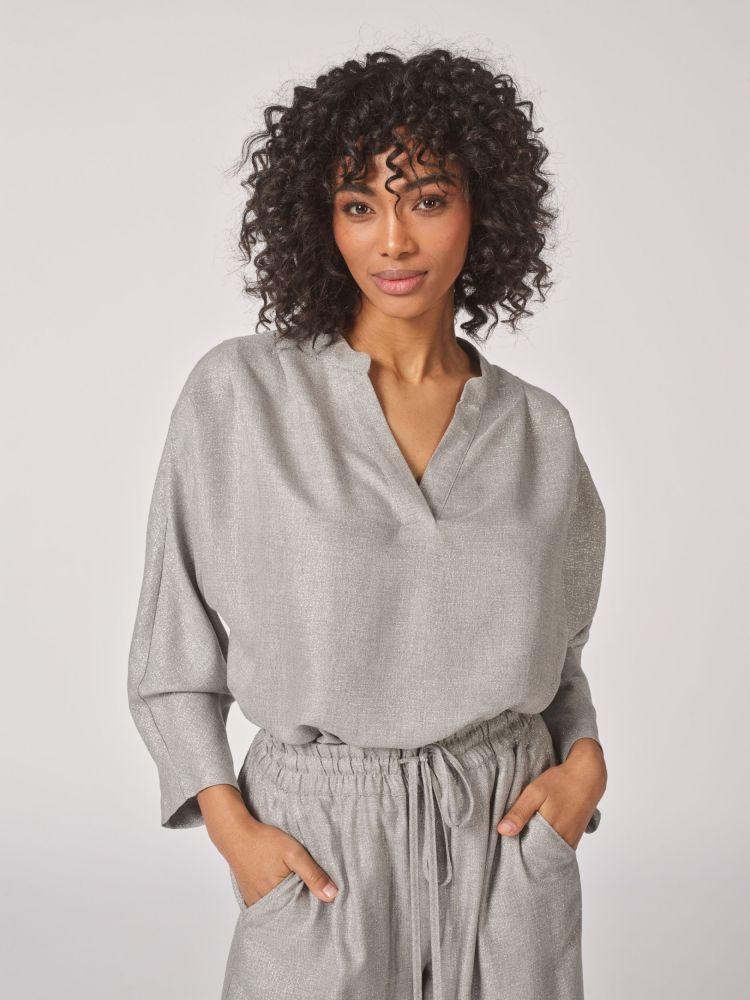 Lalotti  TINA BLOUSE  Grijs