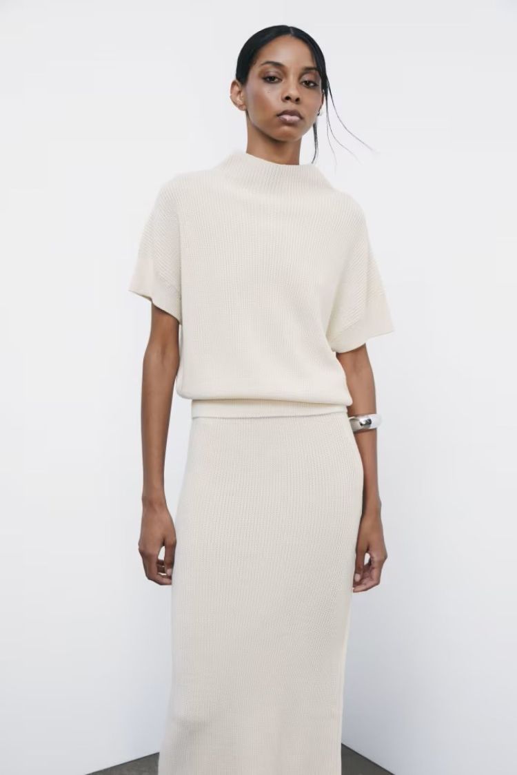 Patrizia Pepe Clothes 16977  Ecru