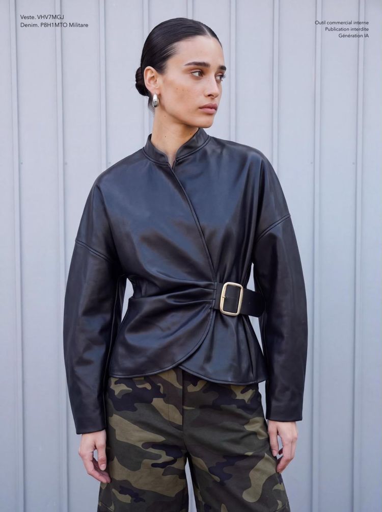 Imperial 20913 Blouses Zwart