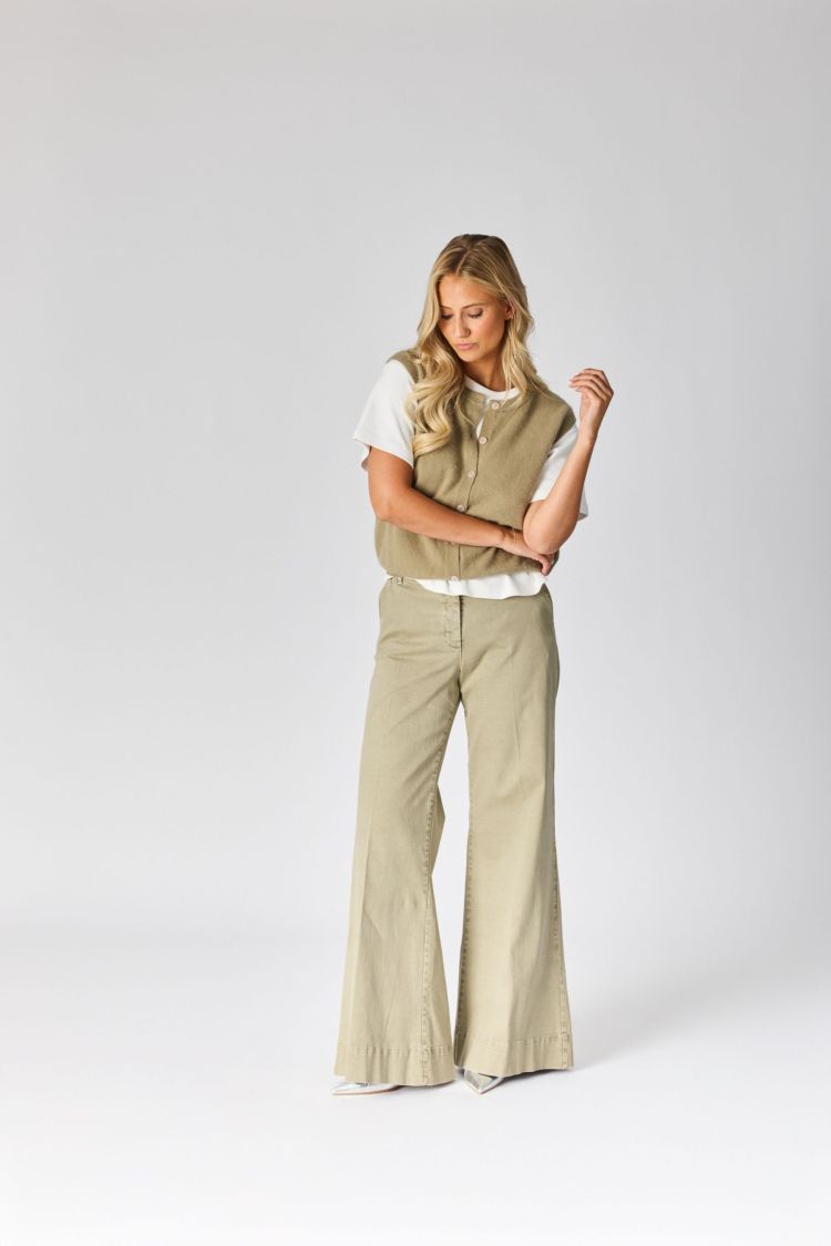 Lalotti  BOWIE PANTS Kaki