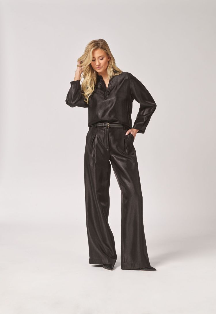 Lalotti  RENAED PANTS  Zwart