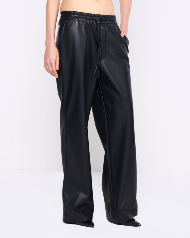 Silvian Heach  PANTS TENEJI Zwart