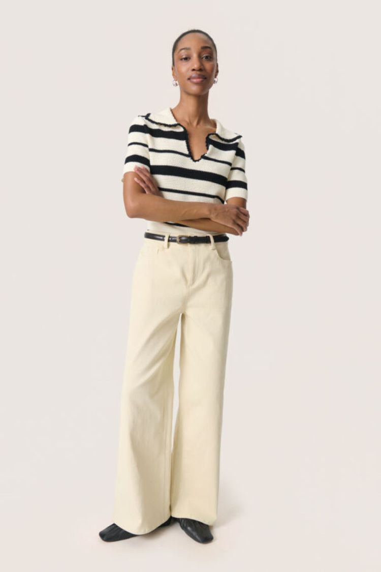 Soaked In Luxury Dameskledij 30408533 Ecru