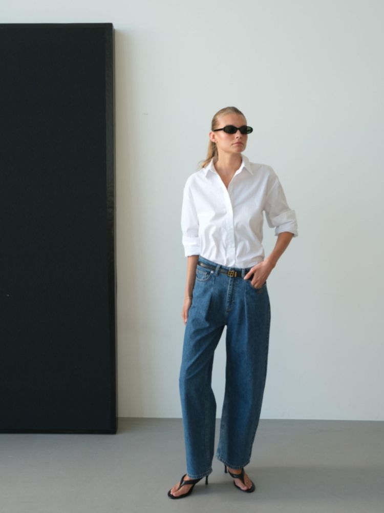 Soaked In Luxury Straight 30409346 Blauw