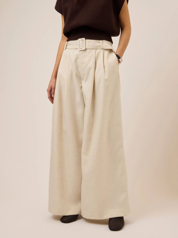 Y.a.s. Wide leg 26041858 Ecru