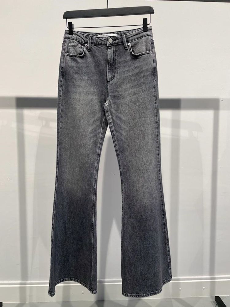 Homage  Angelina - Wide flared jeans Grijs