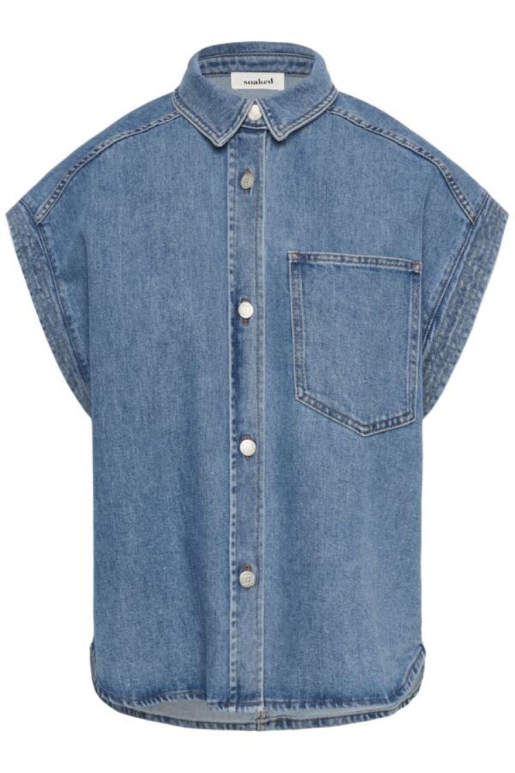 Soaked In Luxury 19407 Dameskledij Blauw