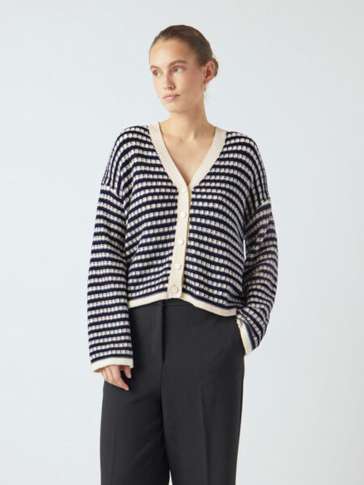 Y.a.s.  YASCIBYL LS KNIT CARDIGAN Blauw