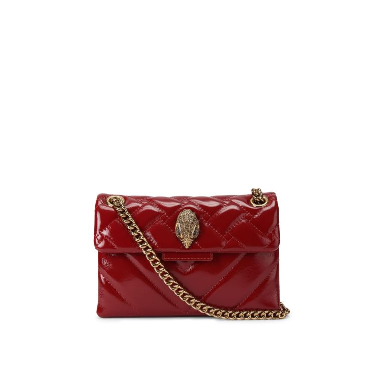Kurt Geiger  690-LEATHER MINI KENSINGTON Rood
