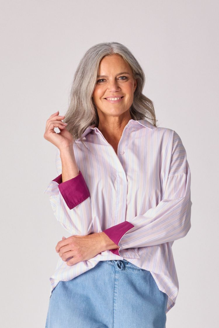 Lalotti  PEARL BLOUSE Roze