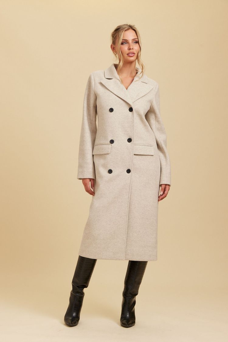 Rut & Circle  Amelia coat Beige