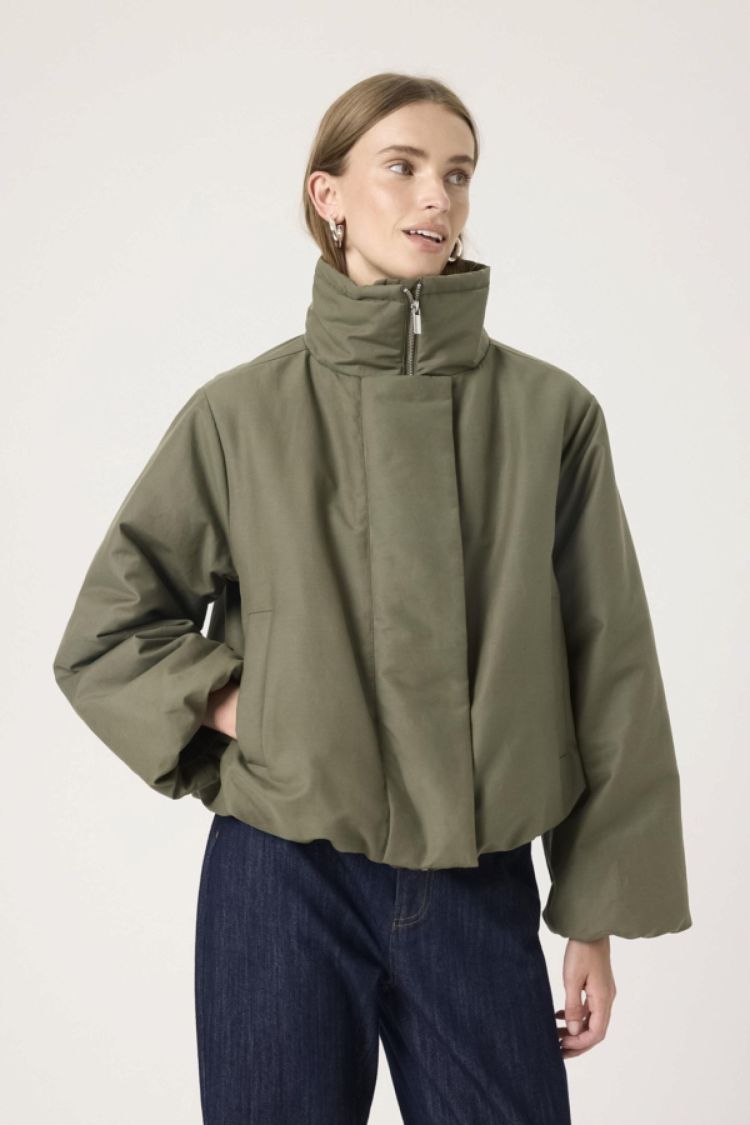 Soaked In Luxury 17446 Dameskledij Kaki