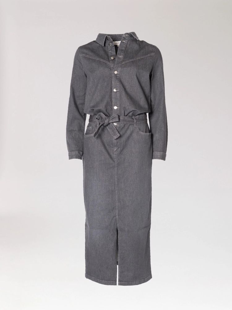 Lalotti  SILLY LONG  DRESS Grijs