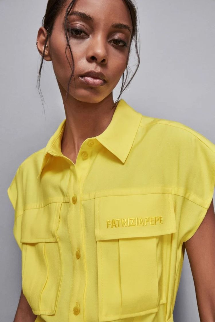 Patrizia Pepe Clothes 16861  Geel