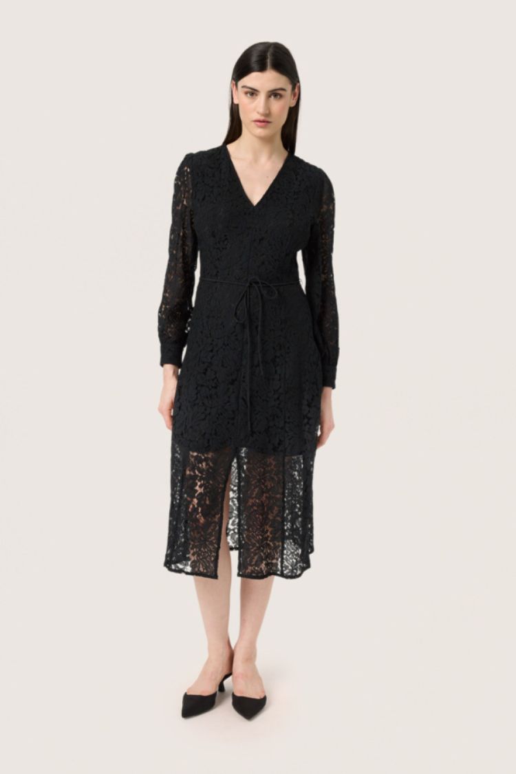 Soaked In Luxury  SLHanni Dress Zwart