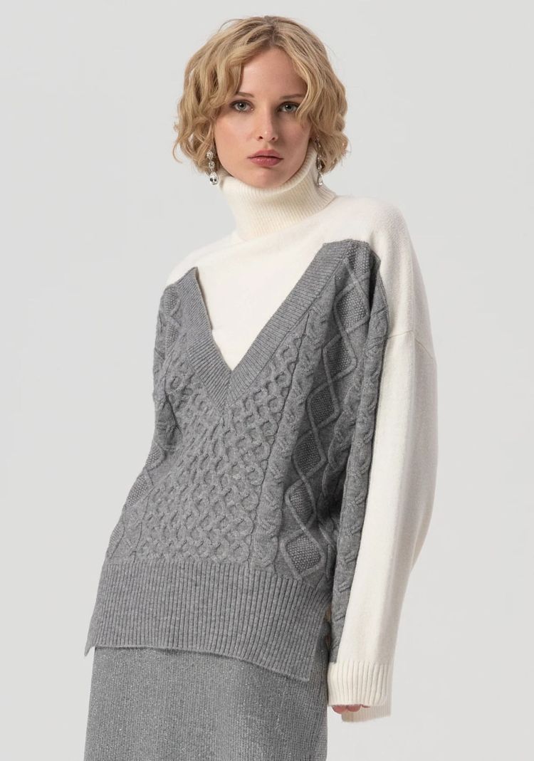 Fracomina  FS25WT7015K47101-636 Grijs