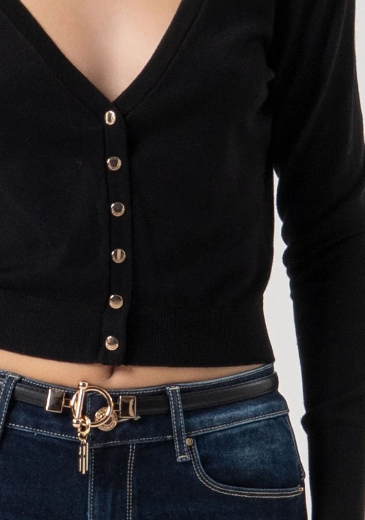 Fracomina 16735  Zwart