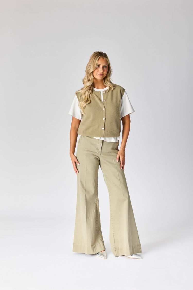 Lalotti  MIREIL GILET Kaki