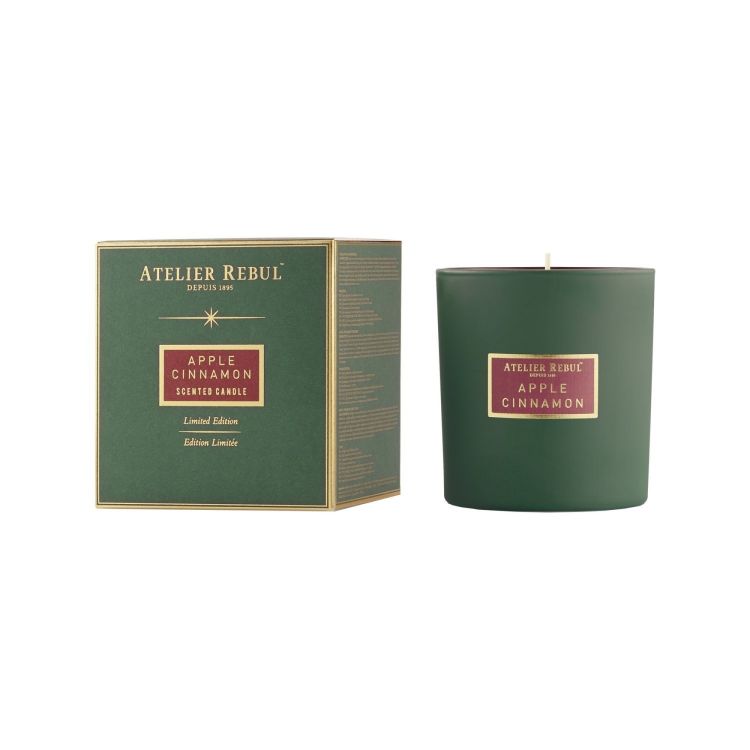 Atelier Rebul Lifestyle APPLE AND CINNAMON SCENTED CANDLE 
