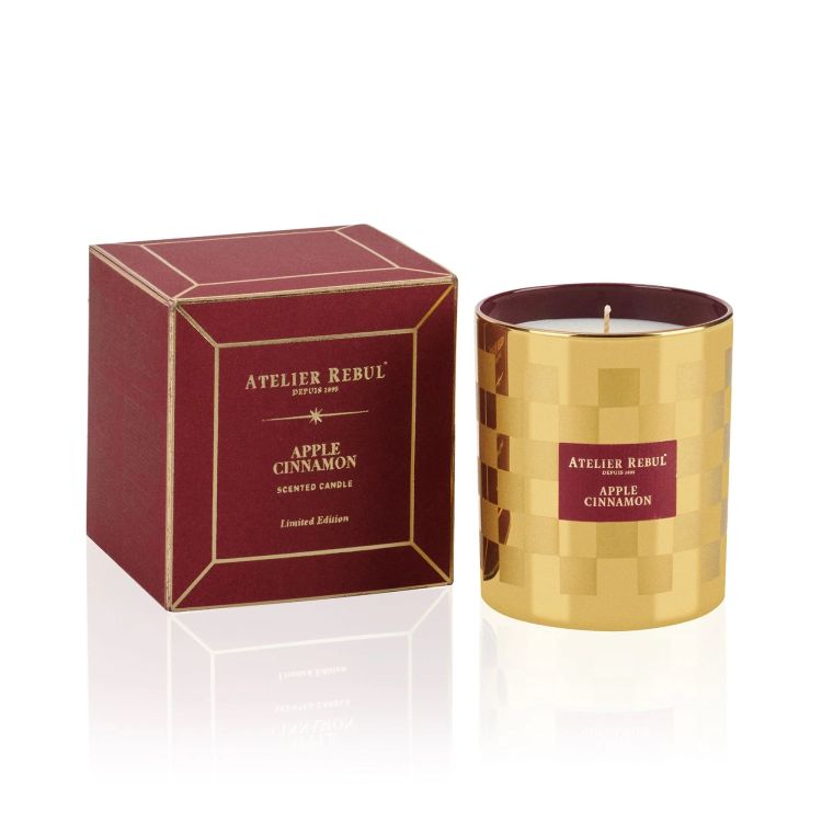 Atelier Rebul Lifestyle NEW APPLE AND CINNAMON SCENTED CANDLE 