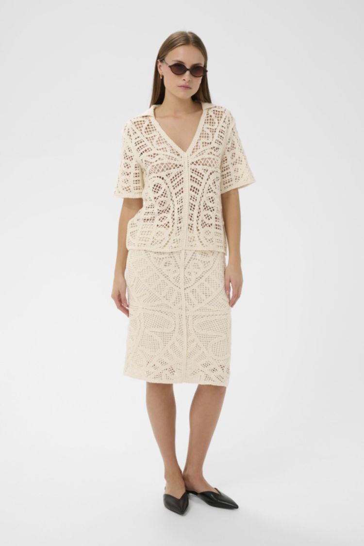 Soaked In Luxury 18986 Dameskledij Ecru