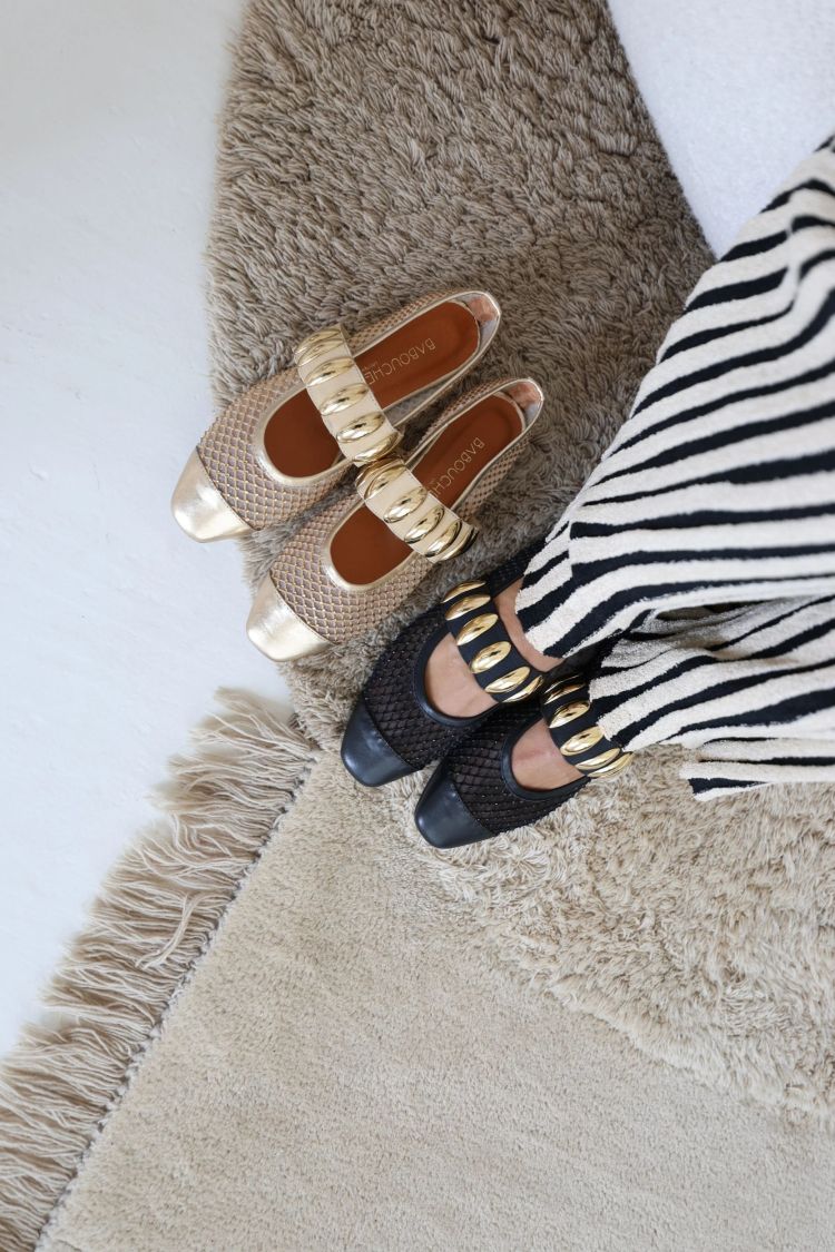 Babouche 18541  Zwart