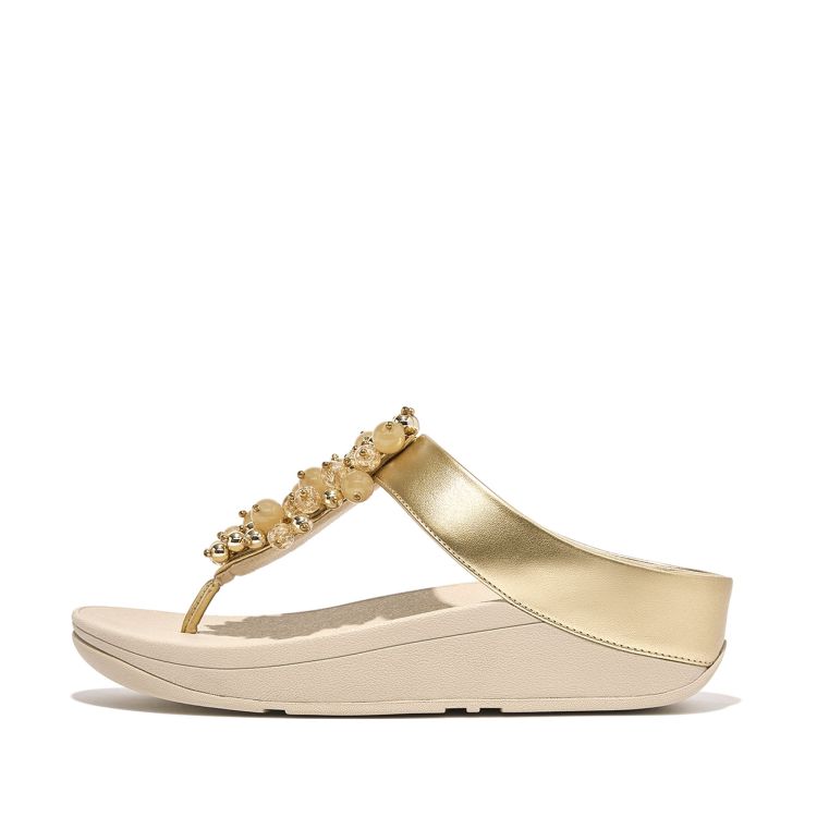 Fitflop  FINO BAUBLE-BEAD Goud