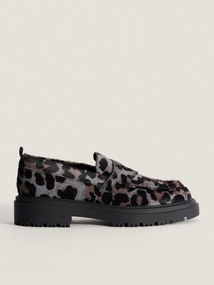 Hoff  MOCASIN ANIMAL PRINT GRIS Grijs