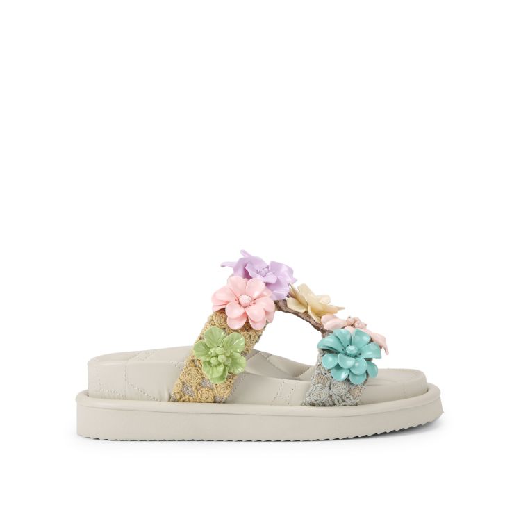 Kurt Geiger  ORSON FLOWER Ecru