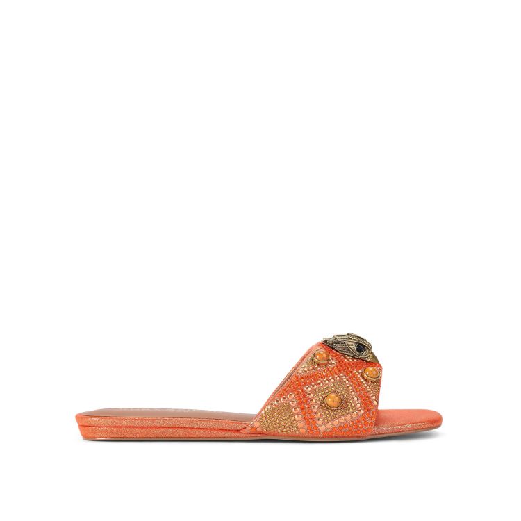 Kurt Geiger  KENSINGTON FLAT JEWEL Oranje