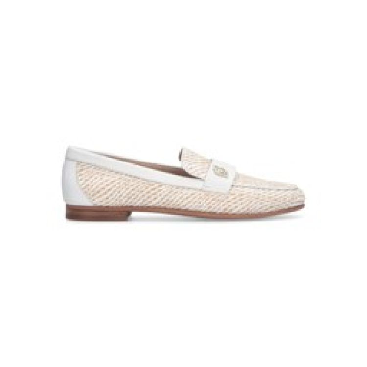 Liu Jo  EMEL 05 - MOCASSINO RAFIA/CALF LEATHER WHITE Wit