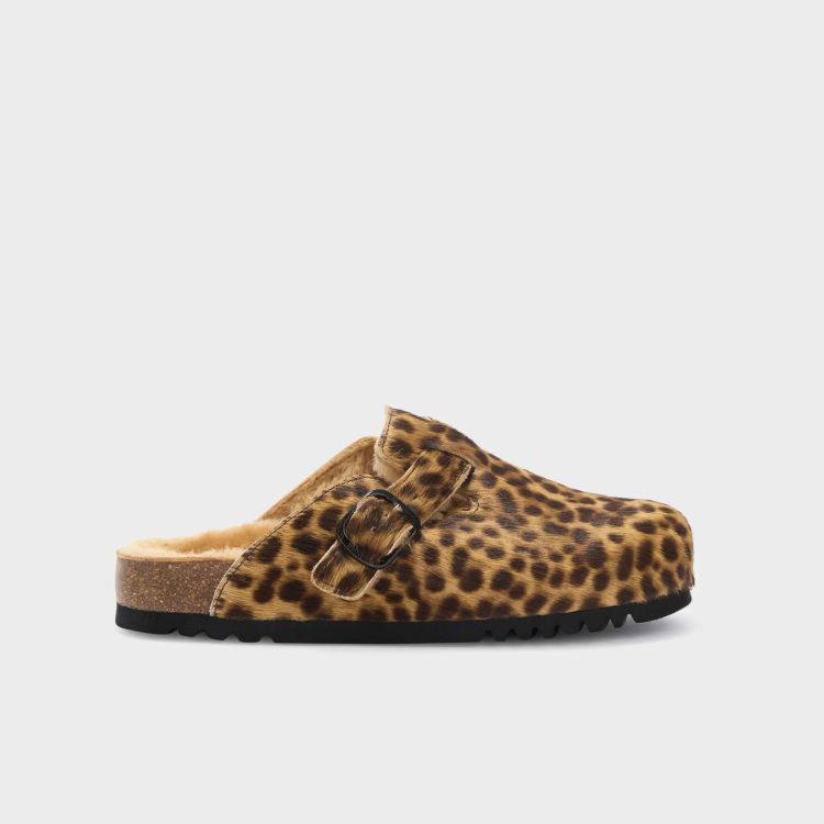 Scholl  CLOGS FAE NEW Leopard