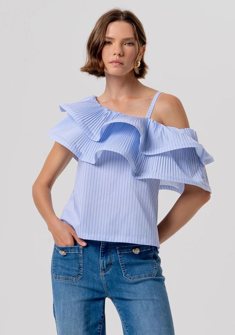 Fracomina  FR26ST2004W697N8-I24 Licht Blauw