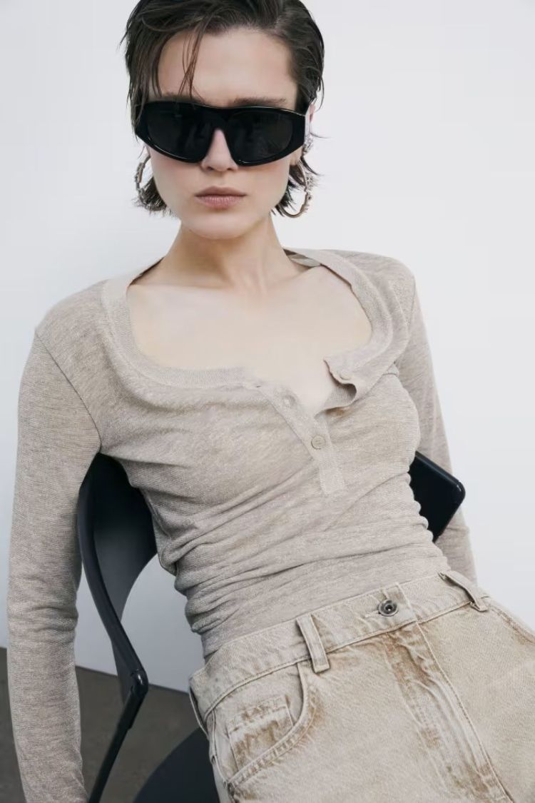 Patrizia Pepe Clothes  8K0321/K128 Beige