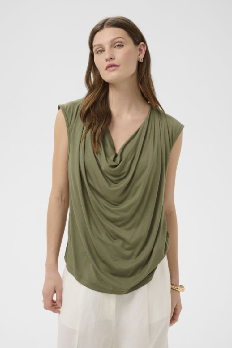 Soaked In Luxury 19414 Dameskledij Kaki