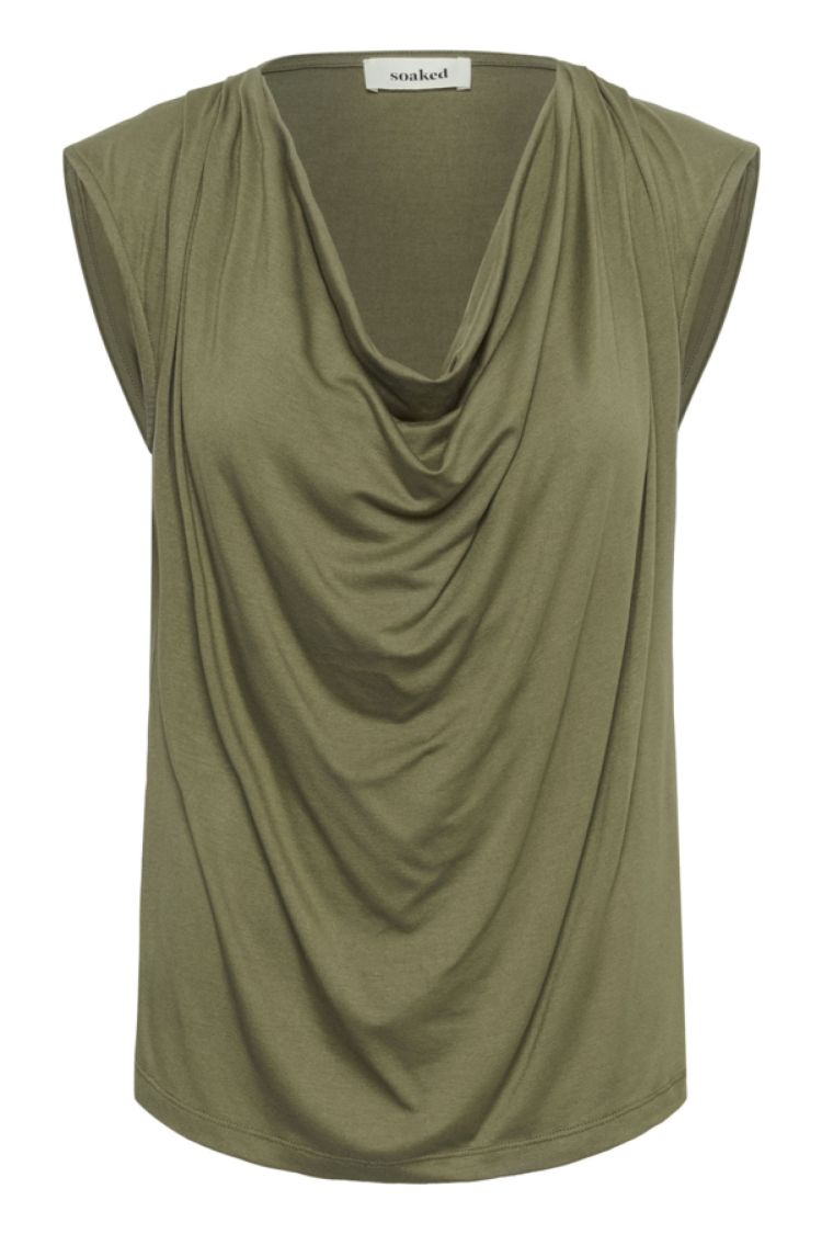 Soaked In Luxury 19414 Dameskledij Kaki