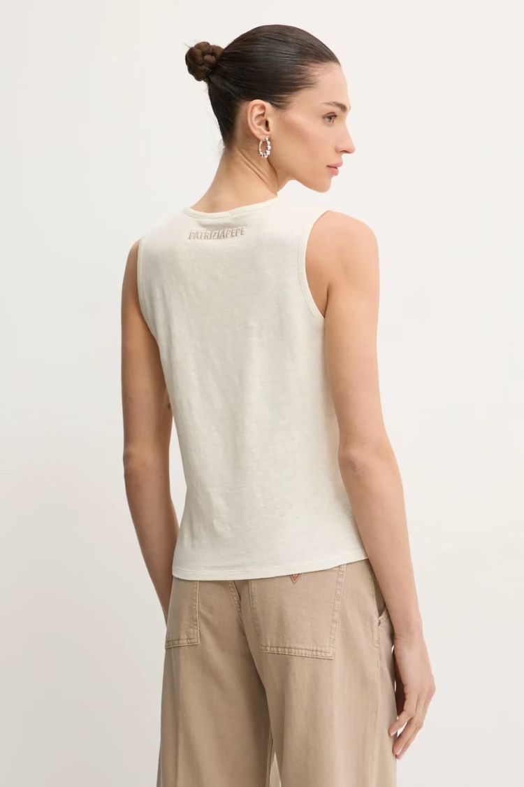 Patrizia Pepe Clothes 16183  Ecru