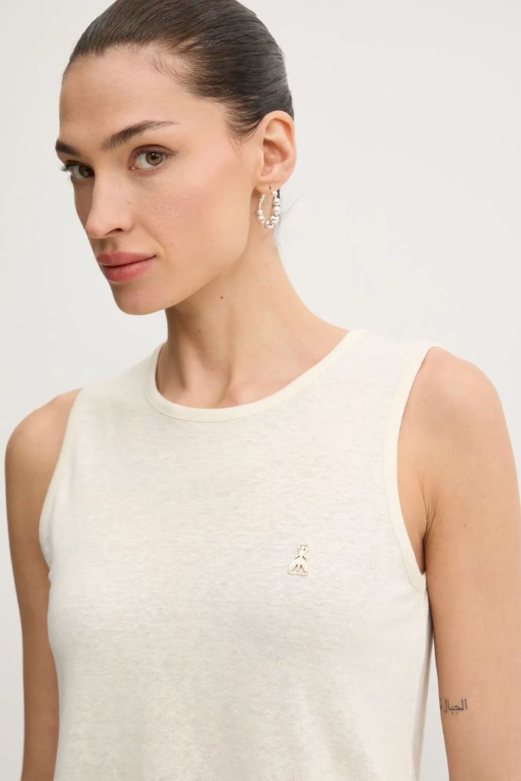 Patrizia Pepe Clothes 16183  Ecru