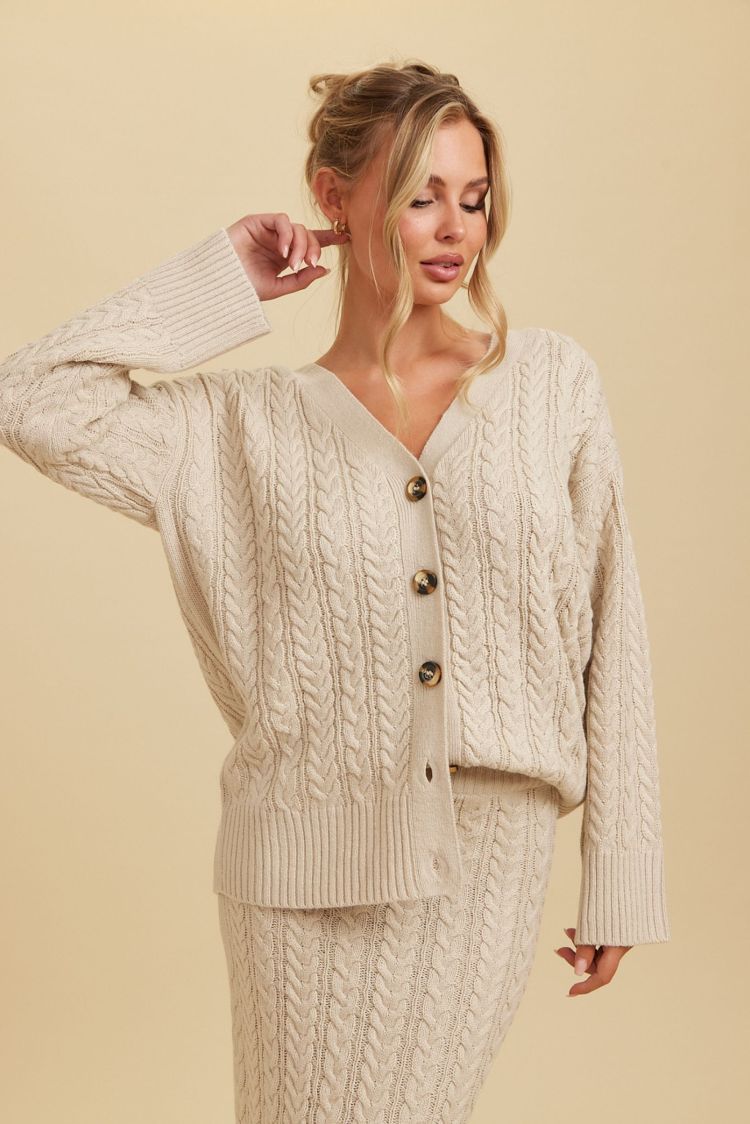 Rut & Circle  Annie knit  Beige