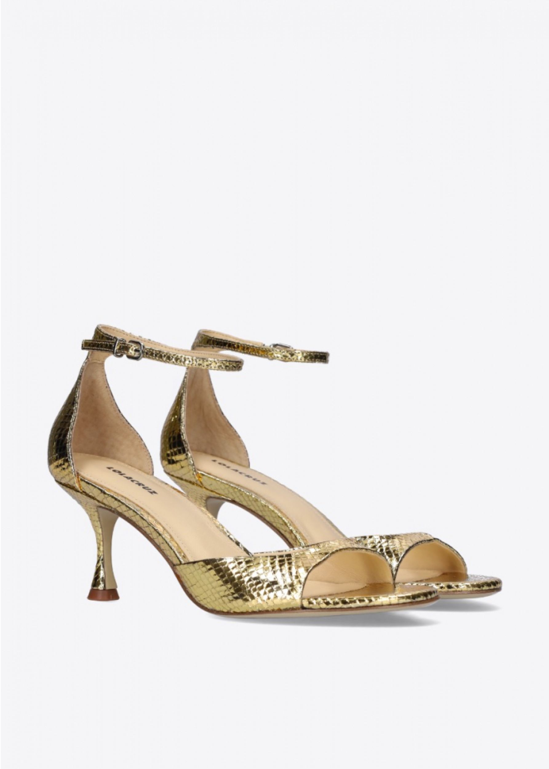 precedent Zegevieren Uit Lola Cruz 229Z51BK-A-V23 goud - schoenen | C Concept Store (Bilzen)